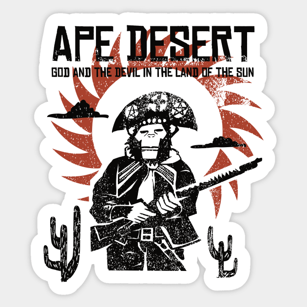 Ape Desert Sticker by primate